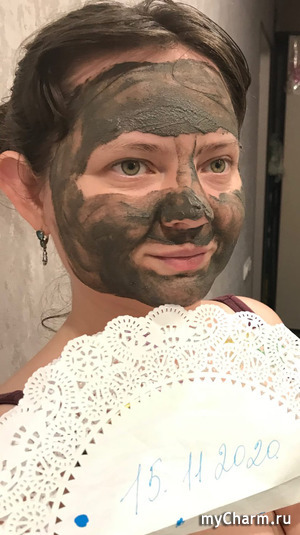 Селфи в маске, (забег 6) Lastohka16-11 — Barhat Маска для лица очищающая «Detox Mask»